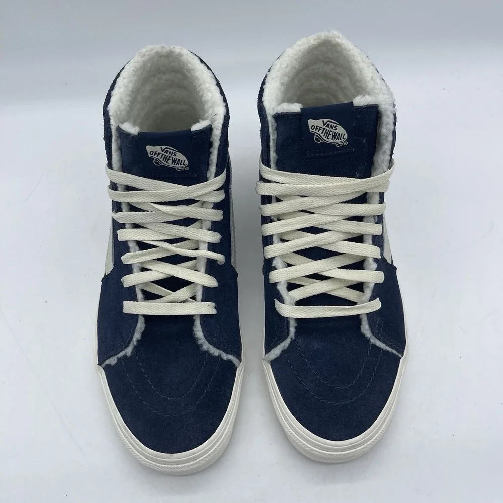 VANS Sk8-Hi Cozy Hug 508731 Men's Size 7.5 / Women's 9 Shoes Parisian Night Blue